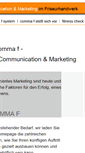 Mobile Screenshot of comma-f.de
